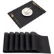 thumbnail image 1 of Manteles Individuales Suxumhao Tejidos Negros 6 Unidades, 1 of 4