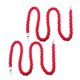 thumbnail image 4 of La cuerda de la barrera 2xtwisted nylon para postes destaca exposición 6.6ft rojo, 4 of 5