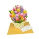 thumbnail image 4 of Tarjeta De Felicitación Con Ramo De Flores De Papel 3D, Tarjeta Del Día De La Madre Para Mamá, Esposa, Hija, Tulipán, 4 of 5