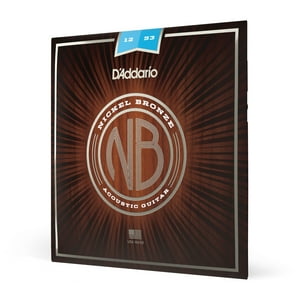 Set Cuerdas Guitarra Acústica Bronze 12-53 Nb1253 Daddario