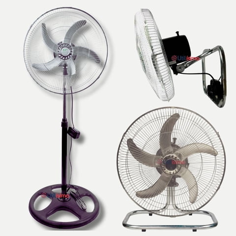 Line - Ventilador 3 En 1 Alta Potencia 18"" Hogar Y Oficina