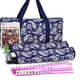 thumbnail image 1 of Set de juego de mahjong americano Mose Cafolo con bolsa de cachemir azul, 1 of 7