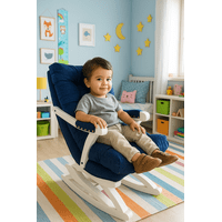 Muebles New - Silla Mecedora Coquette De Niño