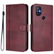 thumbnail image 1 of Funda Cartera para OnePlus Nord N10 Protección 360° con Ranuras para Tarjetas y Soporte Rojo, 1 of 6