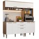 thumbnail image 2 of Kit Muebles de Cocina Madesa Lille 165 cm Marrón/Blanco, 2 of 10