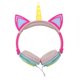 thumbnail image 2 of Auriculares Para Ni?os Con Orejas De Gato Y Unicornio, Diadema LED Intermitente Para Ni?as, Verde Amarillo, 2 of 5