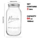 thumbnail image 2 of Mason Jar Galssmagic de boca ancha de 1,9 L (64 oz) x3 con tapa hermética, 2 of 6