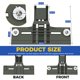 thumbnail image 4 of Kit de actualización de bandeja para lavavajillas Romalon W10350375 - 10 piezas, 4 of 8