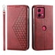 thumbnail image 3 of Funda Flip FOXDOCK para Motorola Moto G84 , Estilo Billetera con Diseño Rombo, Correa de Mano y Soporte, Uso Diario, 3 of 6