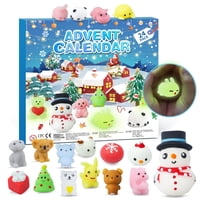 Calendario De Adviento Istooll 2024 Luminous Mochi Con 24 Squishies