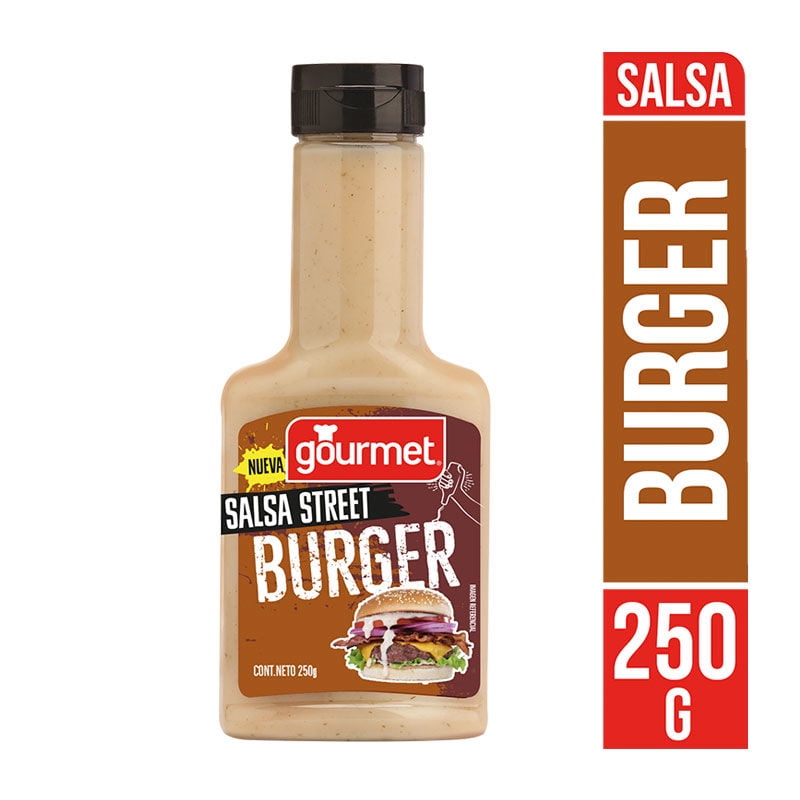 Salsa Street Burger Botella 250 g Gourmet