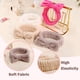 thumbnail image 4 of Diadema de spa, paquete de 4 bandas para el cabello con lazo para lavarse la cara, maquillaje facial, yoga, ducha, banda para la cabeza de vellón coral suave para mujeres y niñas, 4 of 7