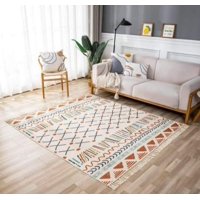 Angeles Del Hogar - Alfombra De Lino 180X200 Cm