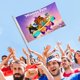 thumbnail image 4 of Wonder Pets en la Ciudad Bandera impresa con temática, regalo perfecto para fanáticos, amigos y familiares, y adecuada para actividades al aire libre e interiores, decoraciones de fiesta. 120*180CM, 4 of 6