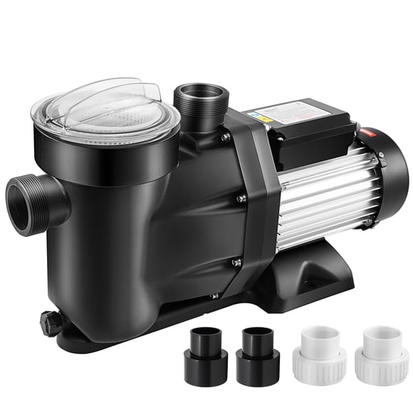 Bomba para piscina Leomru 2.5 HP 110 V, velocidad única, 8880 GPH