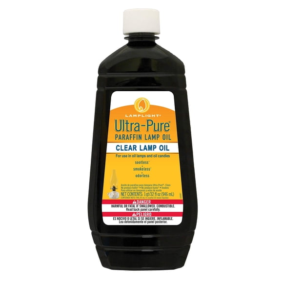 Lamp Oil Lamplight Ultrapure, 946 ml, transparente e incoloro 60009