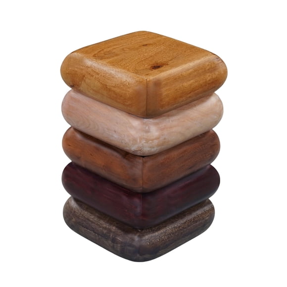 Mesa Lateral TUP THE URBAN PORT Zyra 45 cm Madera de Mango
