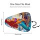 thumbnail image 2 of Funda de Asiento de Bicicleta Desmarcar Sirena Negra, 2 of 6