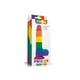 thumbnail image 1 of Dildo Con Ventosa Pegable Realista Pride Lgbt Arcoiris 19 Cm, 1 of 3