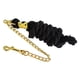 thumbnail image 5 of Cuerda De Guía De Caballo De Algodón Trenzado Con Accesorios De Cadena Negro 3 Metros, 5 of 5