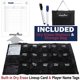 thumbnail image 2 of Dugout Organizer Athletico para 15 jugadores con funda para colgar el casco, 2 of 7