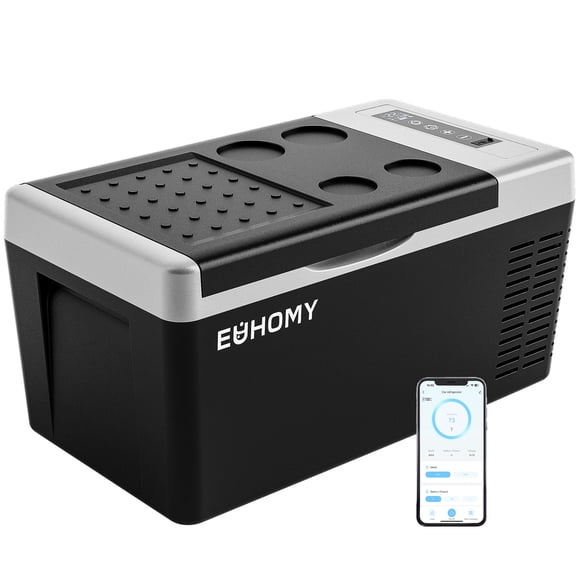 Refrigerador eléctrico con compresor EUHOMY 19QT (18L) 12V