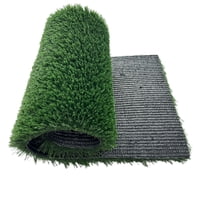 Genérica - Exterior 30Mm Rollo 2Mts Pasto Sintético Tipo Alfombra Verde