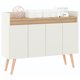 thumbnail image 1 of Buffet Verona 4 Puertas Beige - Roble, 1 of 5