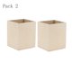 thumbnail image 3 of 2pcs pluma de madera inacabada contenedor pincel maceta para ni?os artesanía diy, 3 of 3