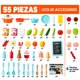 thumbnail image 5 of Juego De Cocina Con Luces Y Sonidos 55 Piezas 63cmx45cm, 5 of 5