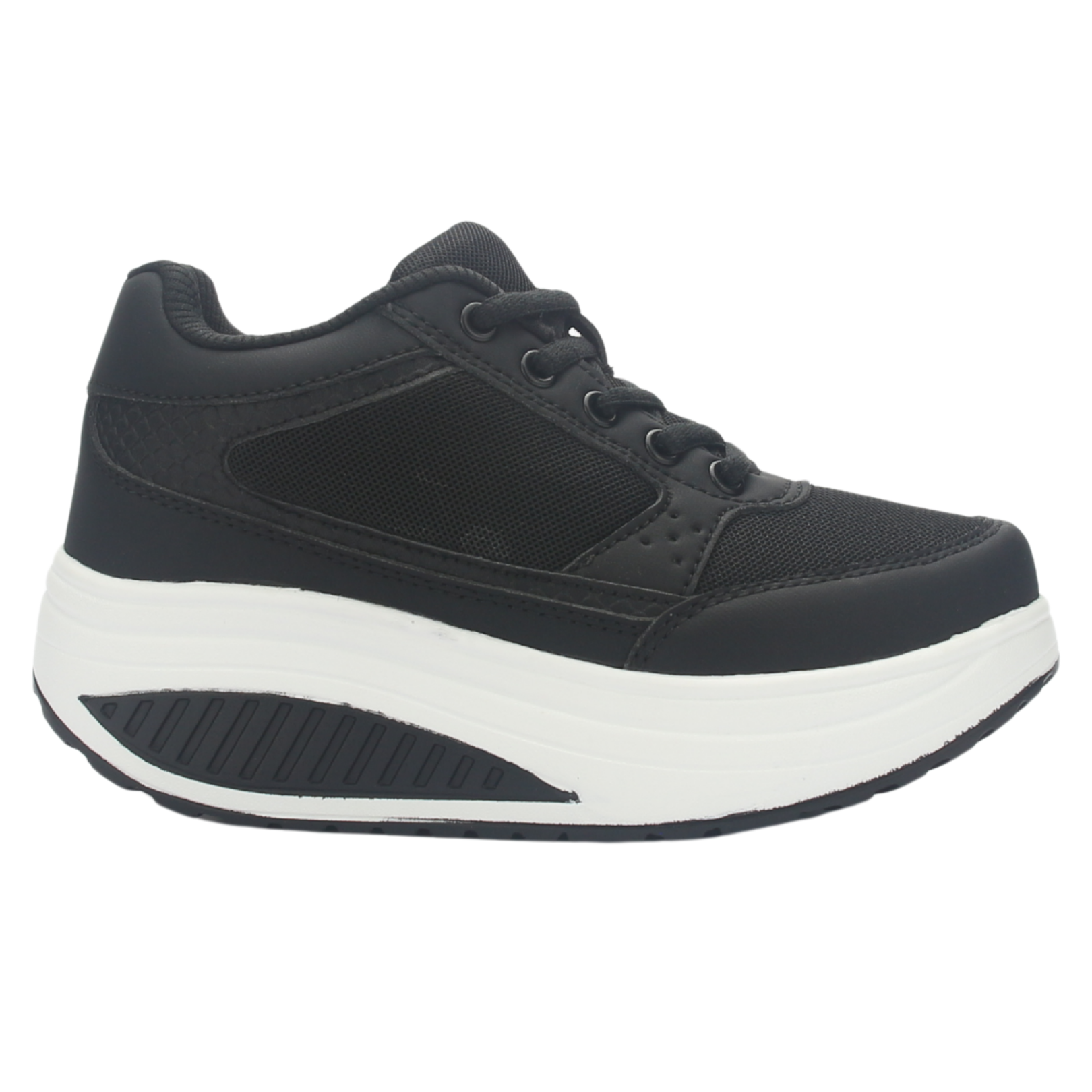 Funway - Zapatilla Mujer Chalada Tija-41 Negro Urbano