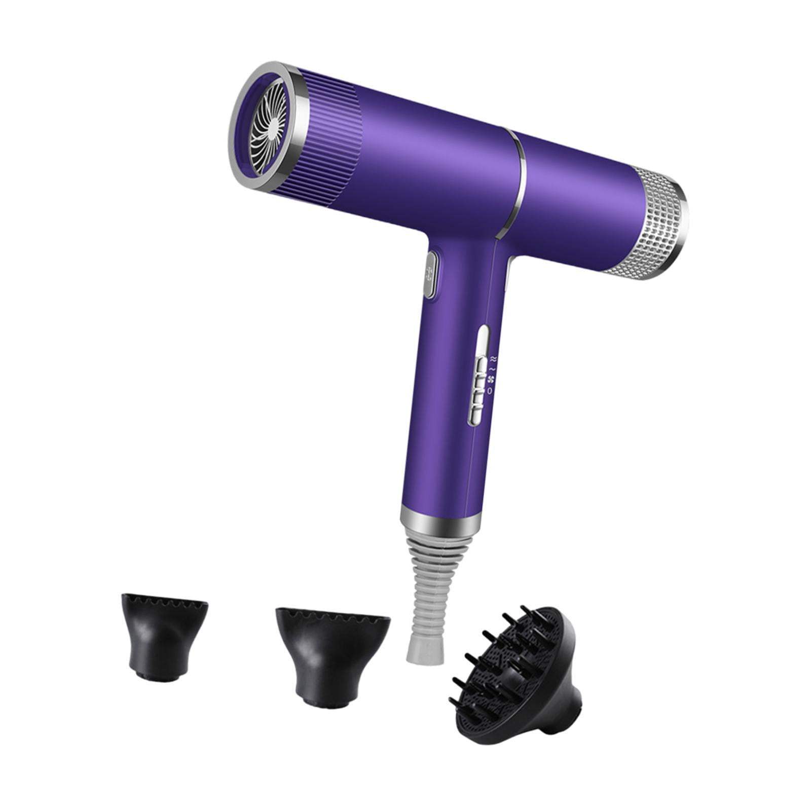 Magideal - Secador De Pelo De Alta Velocidad, Secado Rápido, 100 000 Rpm, Con Boquilla, Sin Daños Por Calor, Secador De Pelo Para Salones De Belleza, Para Viajes