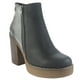 thumbnail image 3 of Botin Chalada Mujer Ella-1 Negro Moda, 3 of 7