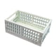 thumbnail image 4 of Cesta De Almacenamiento De Modelo En Miniatura A Escala 1/12 De Simulación, Adornos De Dormitorio Para El Hogar, Blanco, 4 of 5