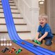 thumbnail image 1 of Pista de carreras flexible de 3 carriles de 4,5 m con ventosas JAESITETER, 1 of 8