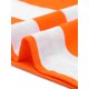 thumbnail image 5 of INSPIRE CHIC Camiseta Básica de Mujer con Mangas al Codo Cuello Redondo Ajustada Regreso a Clases Camiseta Casual Estampada Naranja Blanco L, 5 of 6
