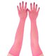 thumbnail image 1 of suxuMhao Guantes de Red con Pedrería Guantes Largos Brillantes Guantes de Malla Elástica para Fiesta Noche Graduación Accesorios de Disfraz, Talla Única 18 Pulgadas, 3 Pares, Rosa, 1 of 2