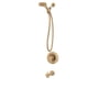 thumbnail image 1 of Grifo De Ducha Meena Bronzed Gold Con Ducha De Mano 82618bzg, 1 of 7