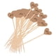 thumbnail image 2 of 50x Corazón Cupcake Picks Fiesta San Valentín Papel Kraft Cupcake Topper Adornos I Do, 2 of 5