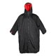 thumbnail image 3 of Traje De Surf Impermeable Para Cambiar Al Aire Libre, Chaqueta Con Forro Polar, Negro, Rojo, M, 3 of 5