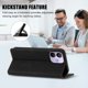 thumbnail image 3 of Funda Billetera para Xiaomi Redmi Note 17 Pro 5G Imán y Resistente Negro, 3 of 6