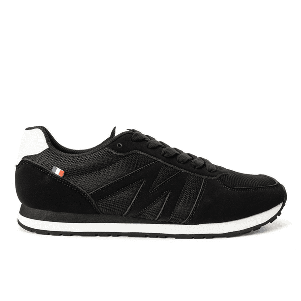 Zapatillla Urbana Hombre Color Negro y Blanco Michelin CC15