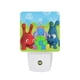 thumbnail image 1 of Popiz Baby TV Luz nocturna LED con sensor de anochecer a amanecer para dormitorio, baño, pasillo, escaleras - Lámpara LED nocturna de enchufe, 0.5W - 1 pieza, 1 of 6