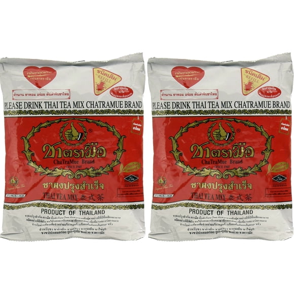 Mezcla de Té Original Tailandés Número Uno para Té Helado 400g Paquete de 2