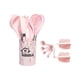 thumbnail image 3 of 18 Utensilios De Cocina De Silicona Antiadherentes Para Profesionales Principiantes, Color Rosa, 3 of 5