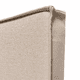 thumbnail image 3 of Respaldo de cama liso cuadrado 2 plazas con funda desmontable, 3 of 3