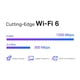 thumbnail image 3 of Extensor de WiFi TP-Link RE505X WiFi 6 de Banda Dual, Ethernet Gigabit, OneMesh, 3 of 6