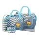 thumbnail image 1 of Juego De Bolsa De Pañales Con Bolsillos Con Bolsa De Botella Con Bolsa De Almuerzo Mochila De Hombro Gris, 1 of 5