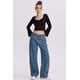 thumbnail image 4 of Jeans Mujer Calce Recto Cinta Azul, 4 of 4