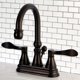 thumbnail image 4 of Grifo para baño Kingston Brass KS2611DFL de 4 pulgadas, instalación central, 4 of 4
